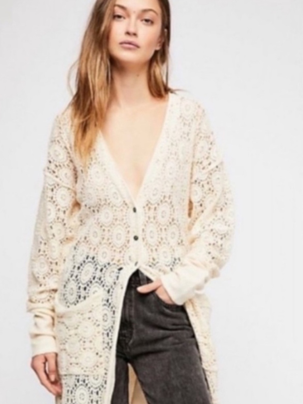 Free People Runaway Duster Cardigan